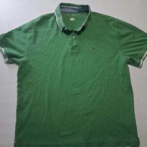Tommy Hilfiger Green Polo Shirt for Men